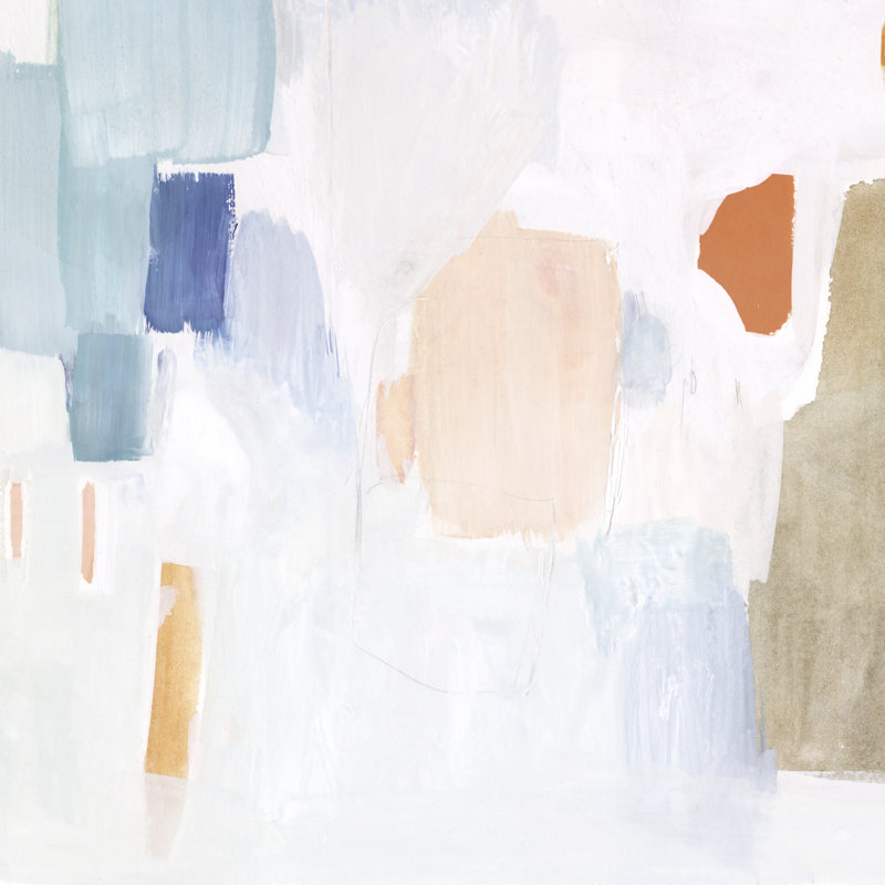 Sea Glass Forms II by Victoria Borges - Wrapped Canvas Painting, 51cm H x 51cm W