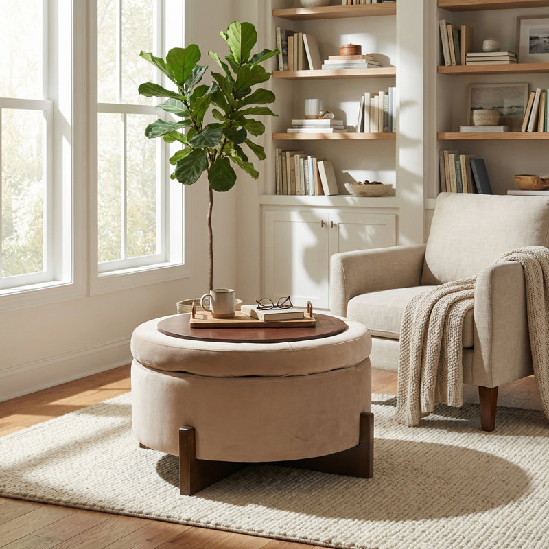 Table basse avec repose-pieds Nookara