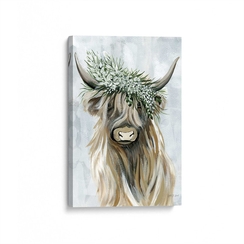 Queen of the Meadow, toile tendue, H 36 po x l 24 po