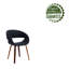 Cachan Fabric Dining Chair with Beechwood Legs-938513714