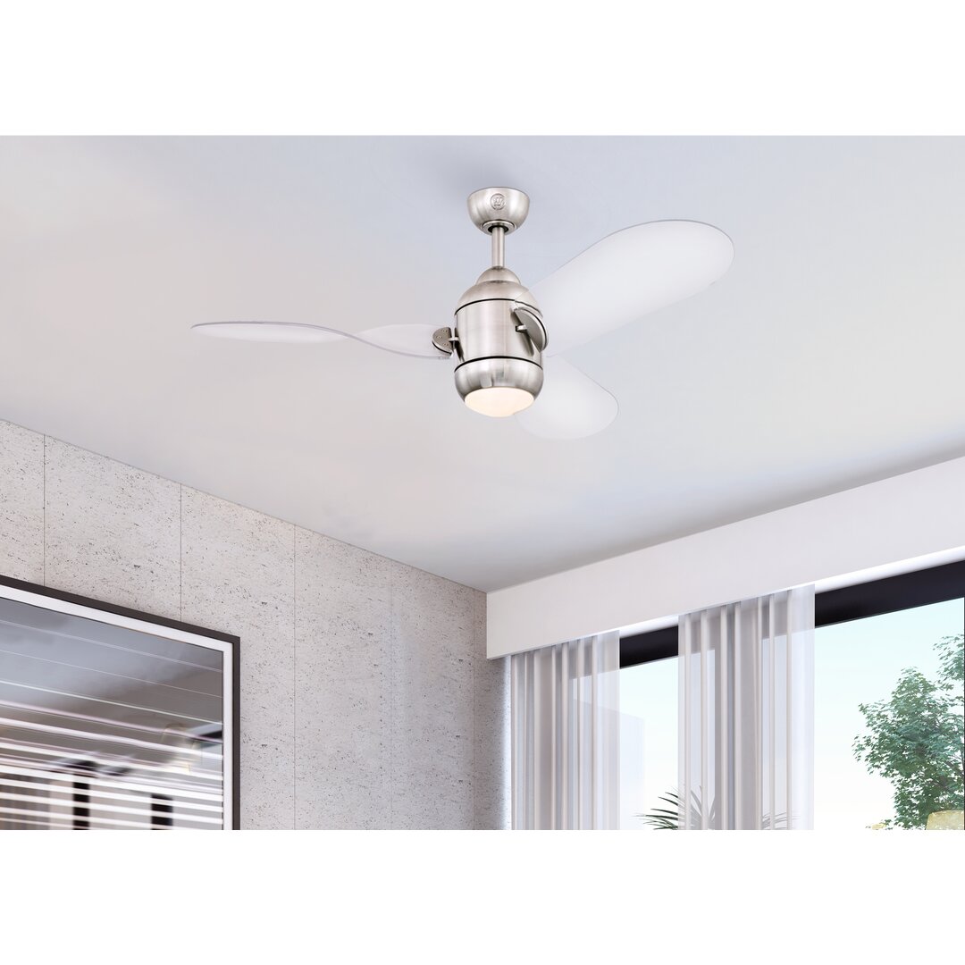 LED-Deckenventilator Carrnan mit Fernbedienung