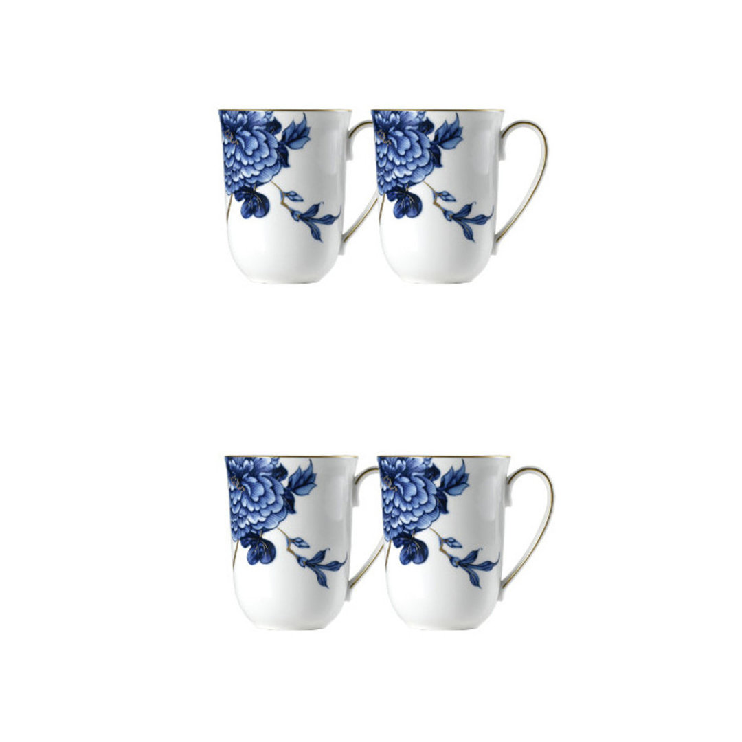 Emperor Flower Coffee/Tea Mug Set Of 4 (Set of 4) Prouna
