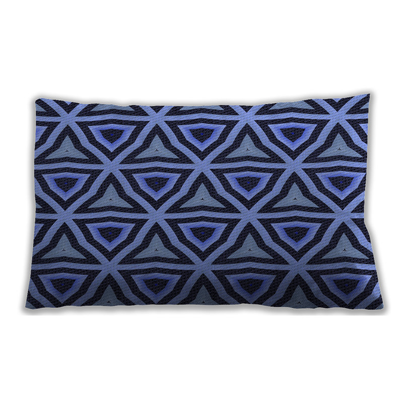 Patterned 2430  Throw Pillow, Synthetic, Red