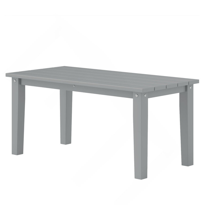 Table basse d'extérieur grise, table basse d'extérieur, Gris