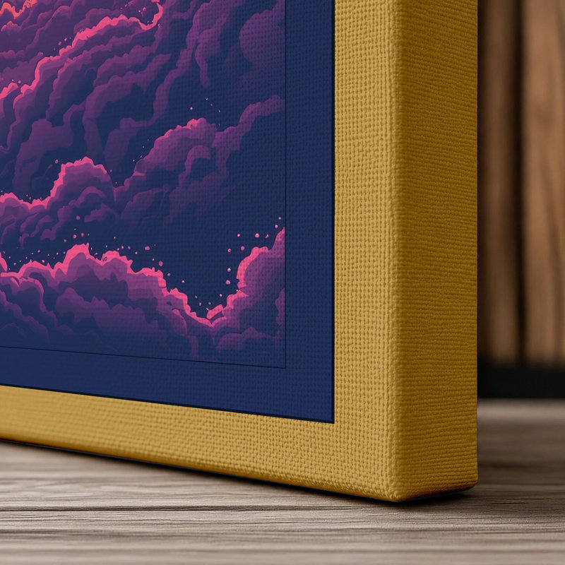 Print, 24x16 - 61.0 x 40.6 cm, Ochre Border