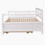 Daybed Wood Bed with Twin Size Trundle-423619188-423619190