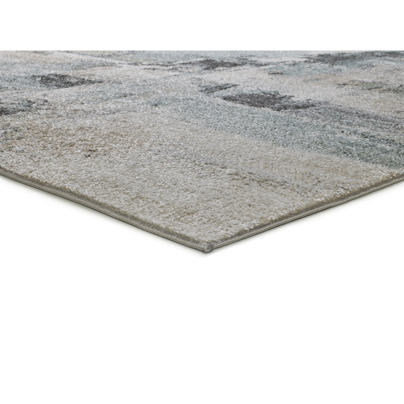 Adelric Abstract Machine Woven / Power Loomed Area Rug, Rectangle 140 x 200cm