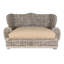 Lit de jour classique en rotin tissé à la main pour chien avec coussin lavable à la machine Classic-713106595