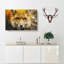 Curious Fox Painting - Wrapped Canvas-56655423