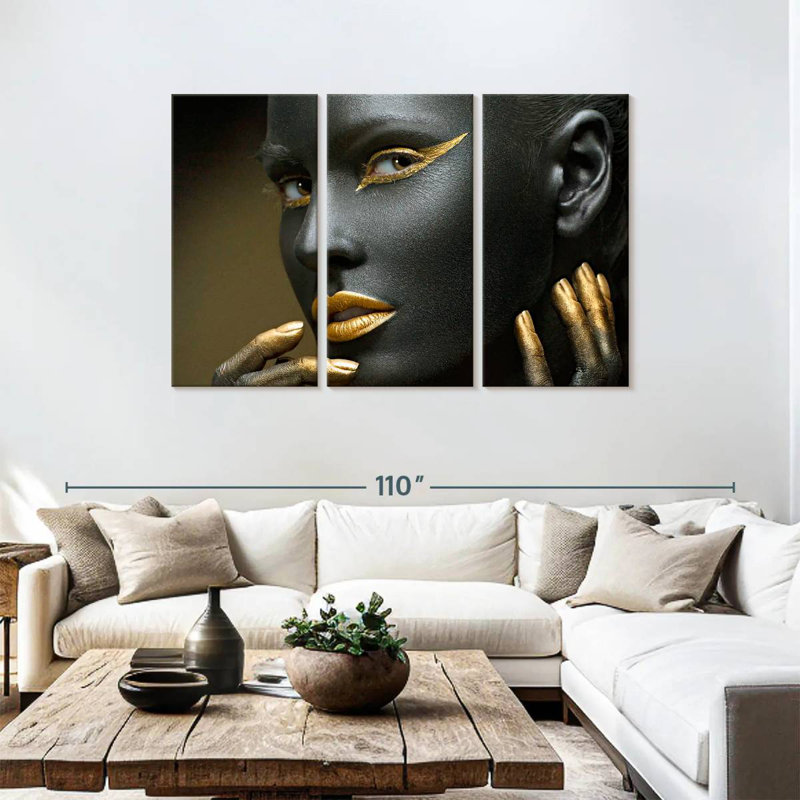Shuttleworth Black Gold Beauty, 48" H x 74" W
