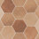 Celine 4" x 5" Porcelain Mosaic Tile