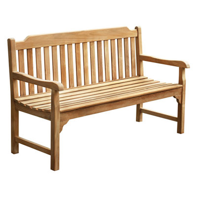 Eden Solid Wood Teak Outdoor Bench