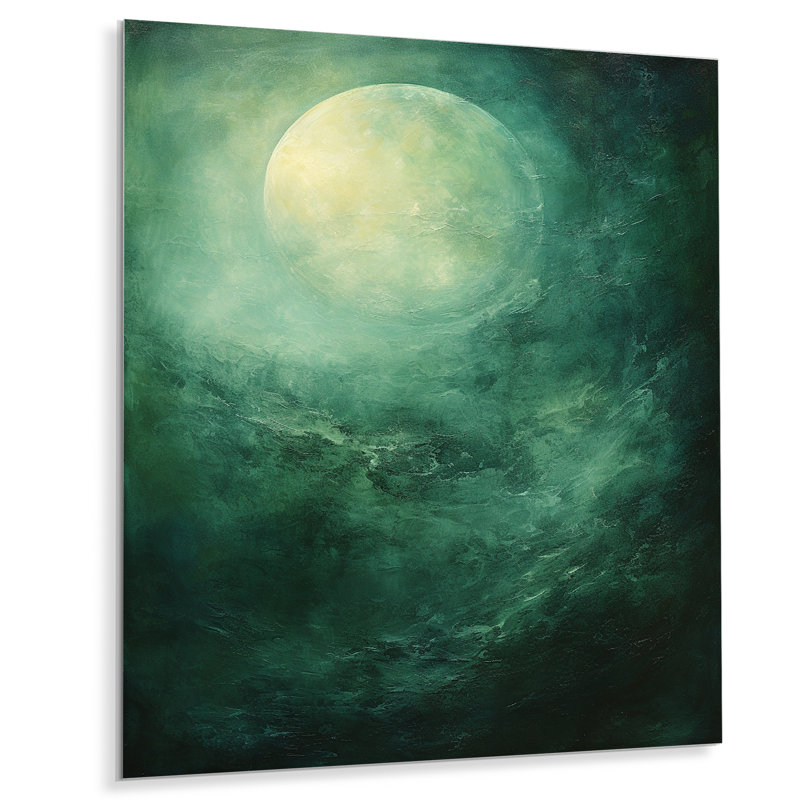 Jade Jewel Spooky Mooonlight Fog - Moon, H 32 po x l 16 po x P 1 po