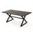 Lal Rectangular Aluminum Outdoor Picnic Table-24810033