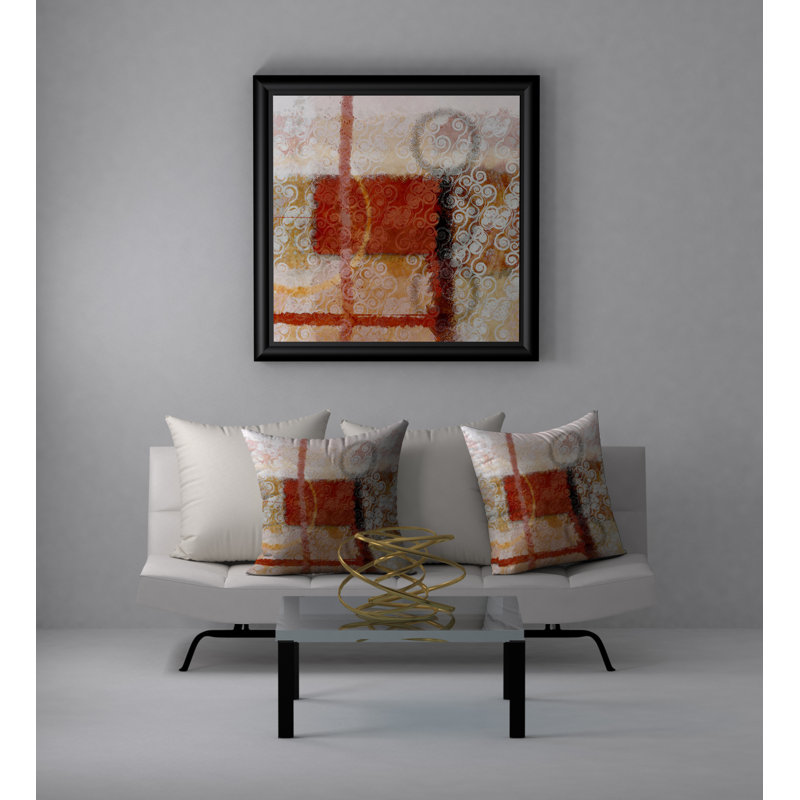 Housse de coussin décorative carrée fraîcheur somptueuse/insert, 24 po x 24 po