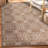 Charmia Geometric Brown/Beige Indoor&Outdoor Area Rug-1768156566