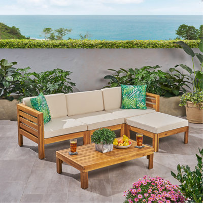 CAMBRIDGE L SHAPE SOFA SET, Beige