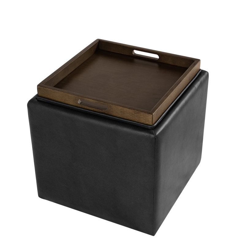 Black Faux Leather, Black
