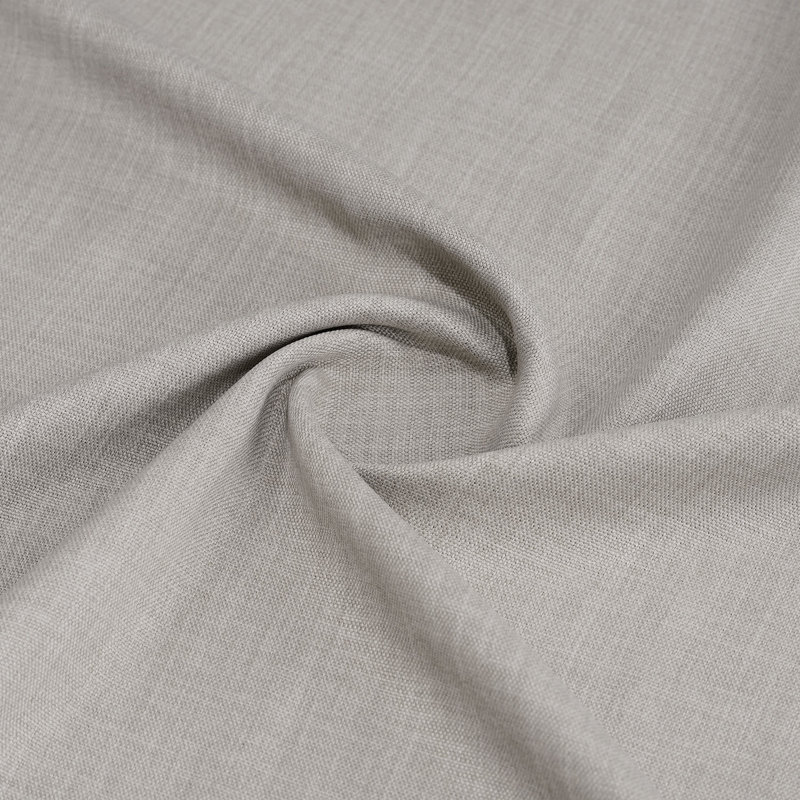 Oneridge Room-Darkening Faux Linen Curtains, Clay, 50" W x 108" L