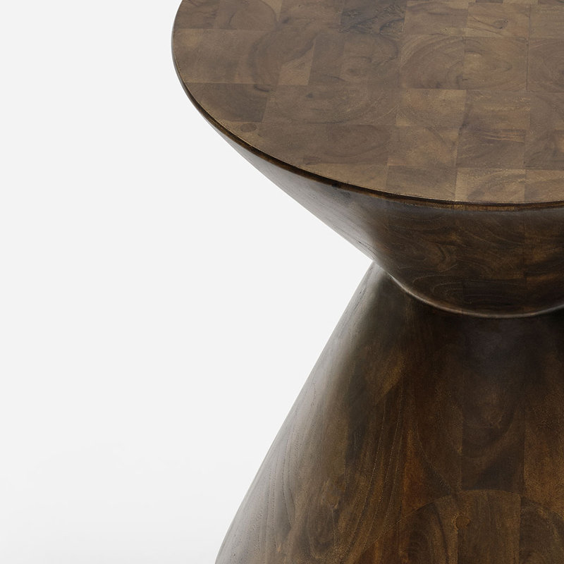 Solid Wood End Table, Coffee