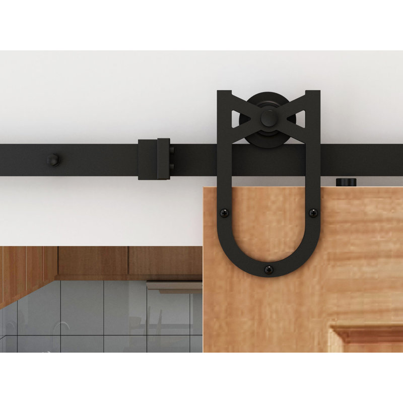Ensemble de quincaillerie de porte de grange simple de porte de grange standard knight