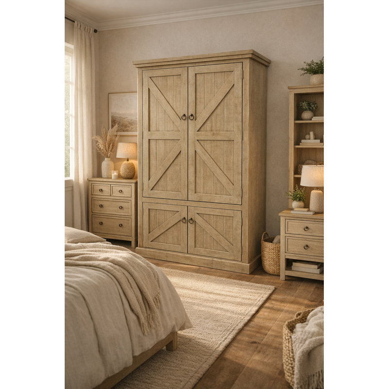 Armoire Kellogg, Vert rustique