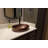 17" Round Skirted Vessel Hammered Copper Sink