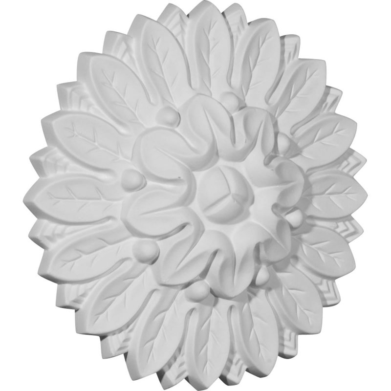 Rosette Chesterfield l 6 po x P 1 1/8 po