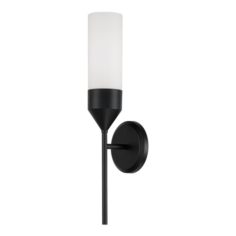 Devon Steel Wallchiere, Matte Black