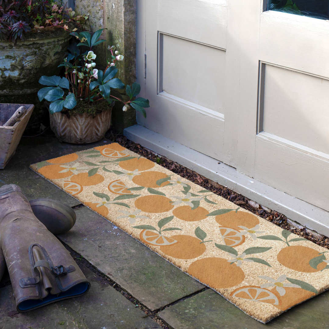 Pattern Coir Doormat