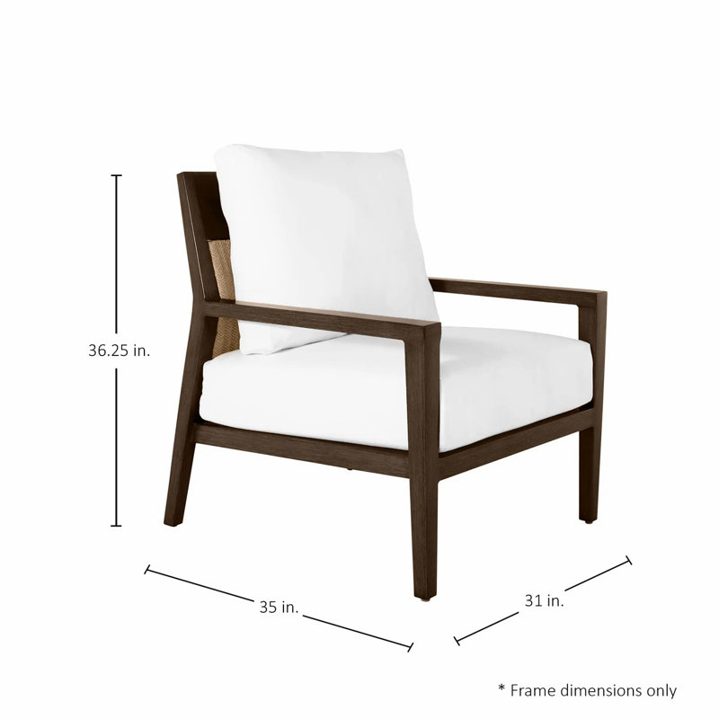 Savannah Patio Chair with Cushions