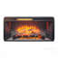 Infrared Electric Fireplace With Removable Trim Kit, Touch Panel Control For Home Decor And Heating-574101938