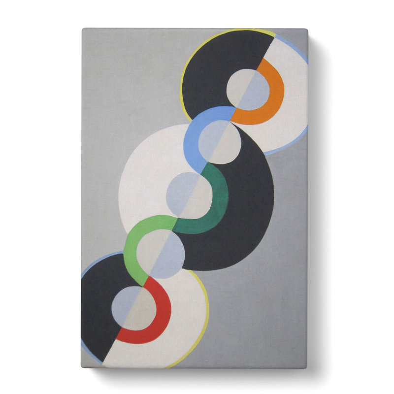 Endless Rhythm by Robert Delaunay - Wrapped Canvas, 76cm H x 50cm W x 3cm D