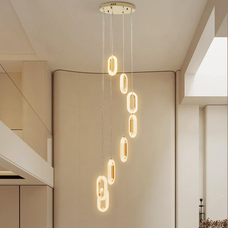 8 - Light Dimmable LED Chandelier