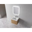 Armoire de salle de bain avec lavabo, portes à fermeture en douceur, fixation flottante, 24 po pour petite salle de bain, 24X18-00624 IMO (KD-Packing)