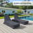 Nautical 3-Piece Outdoor Furniture Set Patio Furniture Covers