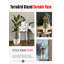 Vase en céramique émaillée Ivy Bronx Terragrid