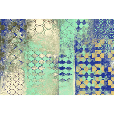Navy And Foam 2 - Wrapped Canvas Art Prints