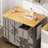 Arnola 39.7" W Kitchen Island Cart-956860545
