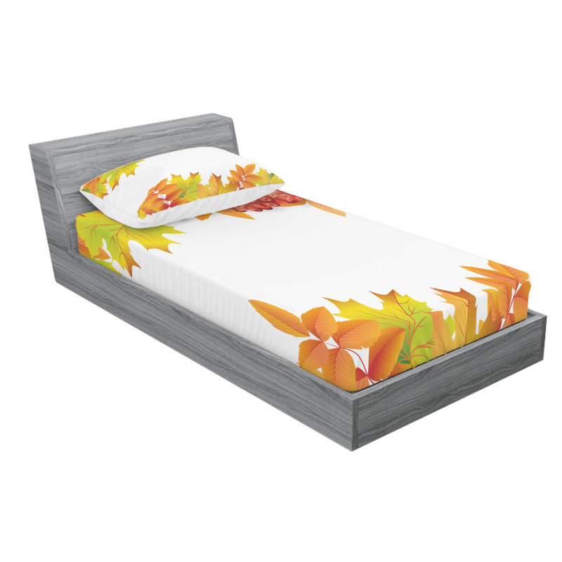 Microfiber Sheet Set, Twin XL Sheet Set with Fitted Sheet