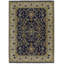 Laurel Marmara Machine Woven Polyester No Pattern Area Rug in Navy-828426639