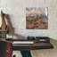 «Dusky Horizon 2» par Alicia Ludwig, art mural en verre acrylique