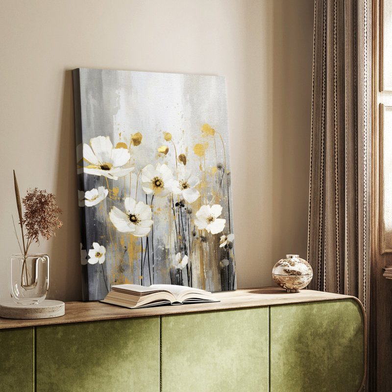FLORAL Series CDIV - Gallery Cavas, H 48 po x l 32 po
