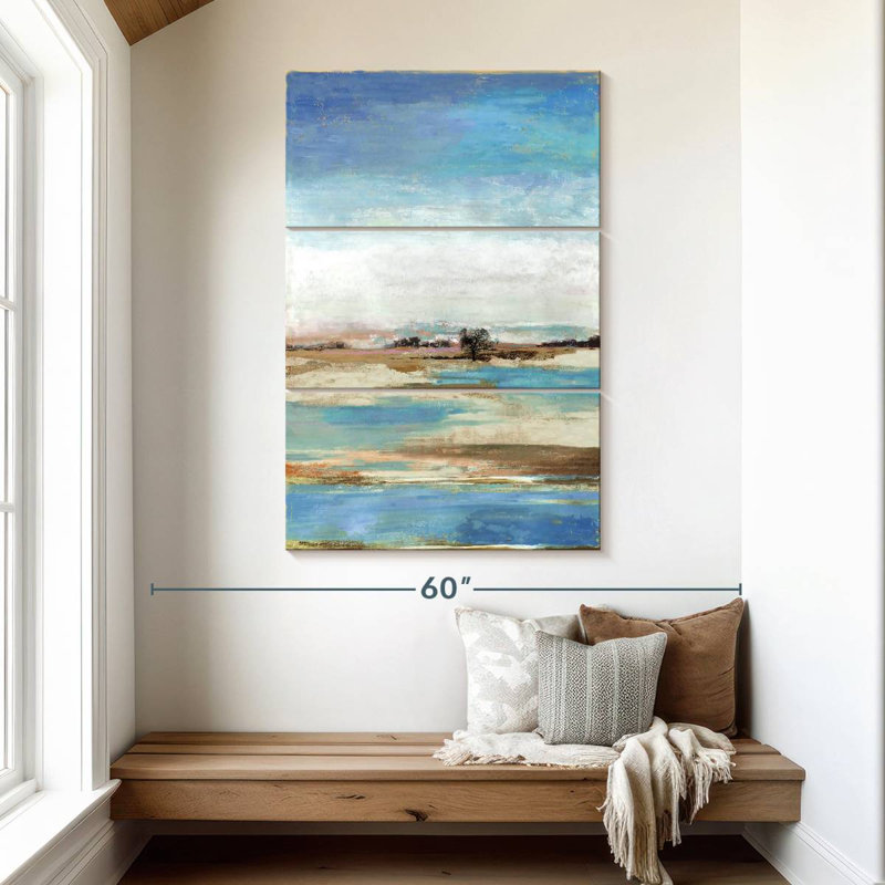 Avery Waterfront, 50" H x 32" W