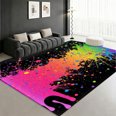 Tapis Neon Abstract