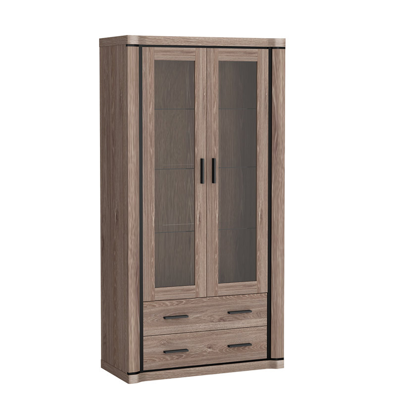 Tarrik Laminate Standard Accent Cabinet, Truffle Oak