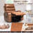 Geier PU Upholstered Heated Massage Chair,Lift Assistance-1959664053