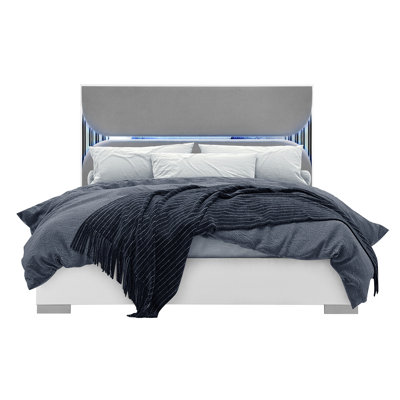 Sasha White King Bed