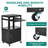 41'' H x 24'' W 1 AV Cart with Wheels