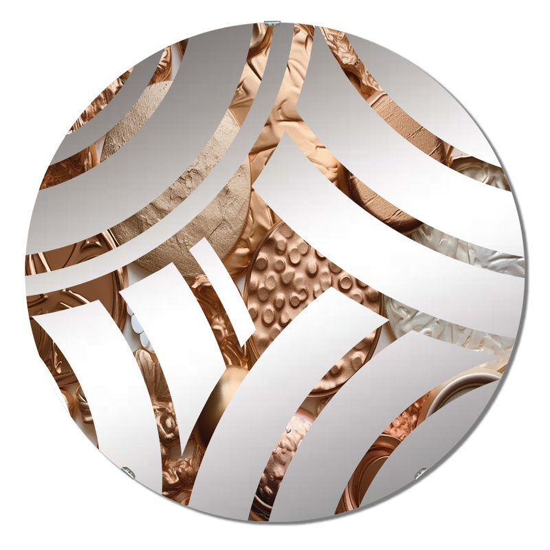Miroir décoratif Urson, 23,6 po x 23,6 po